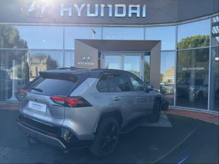 19100 : Hyundai Brive-la-Gaillarde - Garage Pouget - TOYOTA RAV4 - RAV4 - Gris Acier/Toit Noir Attitude - Traction - Hybride : Essence/Electrique