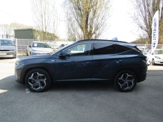 91100 : Hyundai Corbeil-Essonnes - CAP Fournier - HYUNDAI TUCSON Executive - TUCSON IV - Bleu - Automate sequentiel - Essence sans plomb