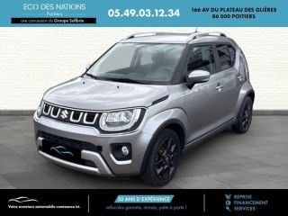 86000 : Hyundai Poitiers - Eco des Nations - SUZUKI Ignis - Ignis - Premium Silver métallisé - Traction - Essence/Micro-Hybride