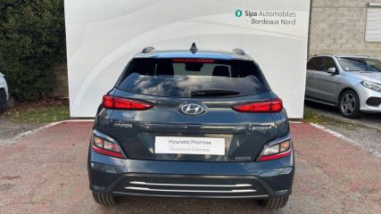 33110 : Hyundai Bordeaux Nord Le Bouscat - Sipa Automobiles - HYUNDAI KONA ELECTRIC Intuitive - KONA ELECTRIC (12/2020) - Bleu - Automate à fonct. Continu - Courant électrique