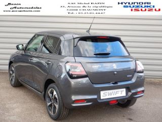 52000 : Hyundai Chaumont - Garage Michel Bazin - SUZUKI Swift - Swift - Mineral Gray Metal - Traction - Essence/Micro-Hybride