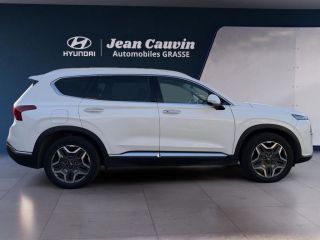 06130 : Hyundai Grasse - Garage Jean Cauvin - HYUNDAI SANTA FE Executive - SANTA FE IV - Blanc - Boîte automatique - Essence / Courant électrique