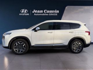 06130 : Hyundai Grasse - Garage Jean Cauvin - HYUNDAI SANTA FE Executive - SANTA FE IV - Blanc - Boîte automatique - Essence / Courant électrique