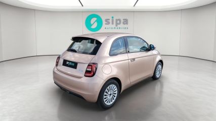 33140 : Hyundai - Sipa Automobiles – Bordeaux Sud - Villenave d’Ornon - FIAT 500e BERLINE Nouvelle 500 - 500 III ELECTRIQUE - Rose - Automate à fonct. Continu - Courant électrique