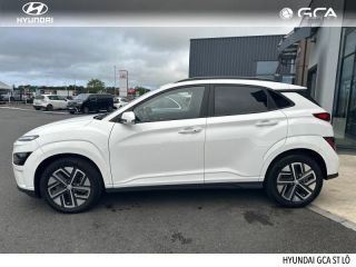 50000 : Hyundai Saint-Lô - GCA - HYUNDAI Kona - Kona - Atlas White Métal - Traction - Electrique