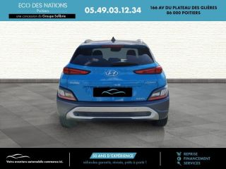 86000 : Hyundai Poitiers - Eco des Nations - HYUNDAI Kona - Kona - Bleu - Traction - Hybride : Essence/Electrique