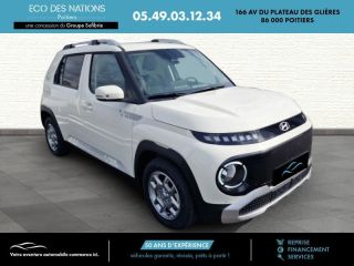 86000 : Hyundai Poitiers - Eco des Nations - HYUNDAI Inster - Inster - Blanc - Traction - Electrique