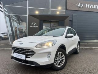 21300 : Hyundai Dijon - Privilège Automobiles - FORD KUGA Titanium - KUGA (10/2019-12/2023) - BLANC - Automate à fonct. Continu - Essence / Courant électrique