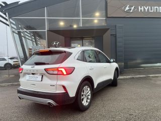 21300 : Hyundai Dijon - Privilège Automobiles - FORD KUGA Titanium - KUGA (10/2019-12/2023) - BLANC - Automate à fonct. Continu - Essence / Courant électrique
