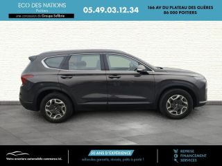 86000 : Hyundai Poitiers - Eco des Nations - HYUNDAI Santa Fe - Santa Fe - Marron - Traction - Hybride : Essence/Electrique