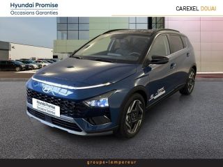 59187 : Hyundai Douai - Groupe Lempereur - HYUNDAI Bayon - Bayon - Vibrant Blue Métal/Toit+rétros Black - Traction - Essence