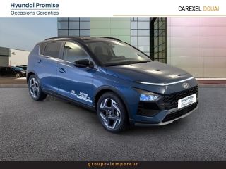59187 : Hyundai Douai - Groupe Lempereur - HYUNDAI Bayon - Bayon - Vibrant Blue Métal/Toit+rétros Black - Traction - Essence