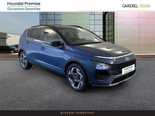 59187 : Hyundai Douai - Groupe Lempereur - HYUNDAI Bayon - Bayon - Vibrant Blue Métal/Toit+rétros Black - Traction - Essence