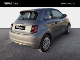45200 : Hyundai Montargis - BPM Cars - FIAT 500 - 500 - Mineral Grey métal - Traction - Electrique