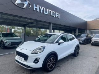 64100 : Hyundai Bayonne - Oceanic Auto - FORD Puma - Puma - Blanc Glacier - Traction - Essence/Bioethanol