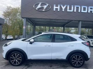 64100 : Hyundai Bayonne - Oceanic Auto - FORD Puma - Puma - Blanc Glacier - Traction - Essence/Bioethanol