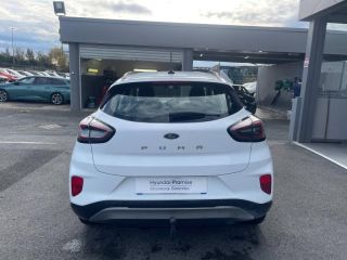 64100 : Hyundai Bayonne - Oceanic Auto - FORD Puma - Puma - Blanc Glacier - Traction - Essence/Bioethanol