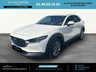 86000 : Hyundai Poitiers - Eco des Nations - MAZDA CX-30 - CX-30 - Blanc - Traction - Essence/Micro-Hybride