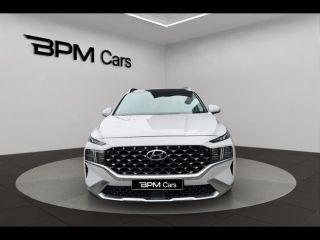 92250 : Hyundai La Garenne-Colombes - BPM Cars - HYUNDAI Santa Fe - Santa Fe - Glacier White Métal - Traction - Hybride : Essence/Electrique