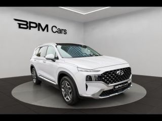 92250 : Hyundai La Garenne-Colombes - BPM Cars - HYUNDAI Santa Fe - Santa Fe - Glacier White Métal - Traction - Hybride : Essence/Electrique