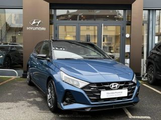 95100 : Hyundai Argenteuil - BNA - HYUNDAI i20 - i20 - Vibrant Blue Métal/Toit+rétros Black - Traction - Essence