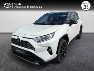 50000 : Hyundai Saint-Lô - GCA - TOYOTA RAV4 - RAV4 - Blanc Nacré/Toit Noir Attitude - Transmission intégrale - Hybride : Essence/Electrique