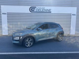 30100 : Hyundai Alès - Auto Hall - HYUNDAI KONA HYBRID Edition #1 - KONA - Bleu - Automate sequentiel - Essence / Courant électrique