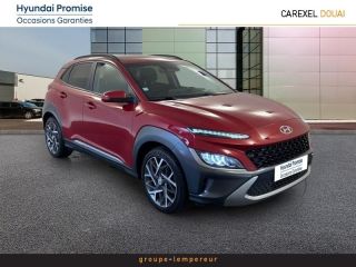 59187 : Hyundai Douai - Groupe Lempereur - HYUNDAI Kona - Kona - Pulse Red Métal - Traction - Hybride : Essence/Electrique