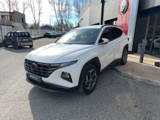 04100 : Hyundai Manosque - Pedinielli - HYUNDAI TUCSON Creative - TUCSON IV - BLANC - Boîte automatique - Essence / Courant électrique