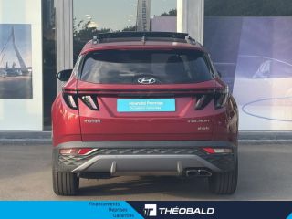 57100 : Hyundai Thionville - Théobald Automobiles - HYUNDAI Tucson - Tucson - Sunset Red Métal - Transmission intégrale - Hybride rechargeable : Essence/Electrique