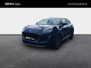 18230 : Hyundai Bourges - BPM Cars - FORD Puma - Puma - Fashion Bleu Island Métallisée - Traction - Essence/Bioethanol