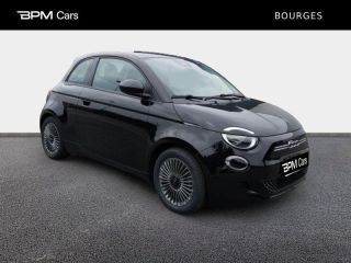 18230 : Hyundai Bourges - BPM Cars - FIAT 500 - 500 - Onyx Black pastel - Traction - Electrique