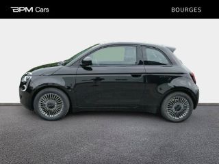 18230 : Hyundai Bourges - BPM Cars - FIAT 500 - 500 - Onyx Black pastel - Traction - Electrique