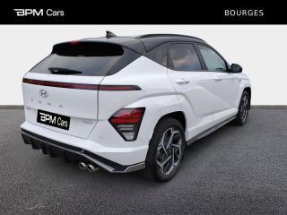 18230 : Hyundai Bourges - BPM Cars - HYUNDAI Kona - Kona - Atlas White/Toit/rétros Black - Traction - Hybride : Essence/Electrique