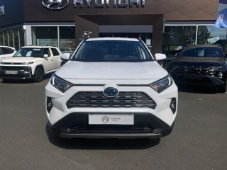 49070 : Hyundai Angers - Oceane Automobiles - TOYOTA RAV4 HYBRIDE MY22 Lounge - RAV4 V - Blanc - Automate à fonct. Continu - Essence / Courant électrique