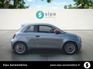 33260 : Hyundai Arcachon - Sipa Automobiles - FIAT 500e BERLINE (RED) - 500 III ELECTRIQUE - Gris - Automate à fonct. Continu - Courant électrique