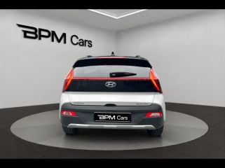 92250 : Hyundai La Garenne-Colombes - BPM Cars - HYUNDAI Bayon - Bayon - Sleek Silver Métal/Toit/rétros Black - Traction - Essence/Micro-Hybride