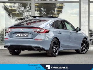 57200 : Hyundai Sarreguemines - Theobald Automobiles - HONDA Civic - Civic - Gris Météore Nacré - Traction - Hybride : Essence/Electrique
