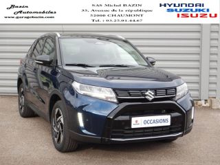 52000 : Hyundai Chaumont - Garage Michel Bazin - SUZUKI Vitara - Vitara - So'Color Sphere Blue Pearl/Black métal - Traction - Essence/Micro-Hybride