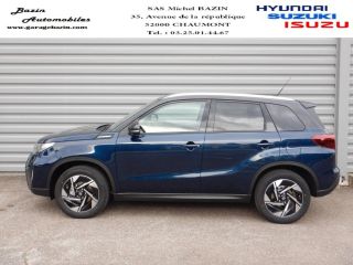 52000 : Hyundai Chaumont - Garage Michel Bazin - SUZUKI Vitara - Vitara - So'Color Sphere Blue Pearl/Black métal - Traction - Essence/Micro-Hybride