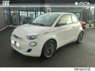 50000 : Hyundai Saint-Lô - GCA - FIAT 500 - 500 - Blanc - Traction - Electrique
