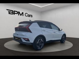 75013 : Hyundai Paris 13 - BPM Cars - HYUNDAI Bayon - Bayon - Atlas White/Toit+rétros Black - Traction - Essence