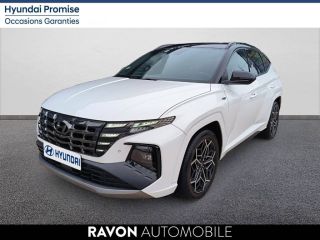 42100 : Hyundai Saint-Etienne - Ravon Automobile - HYUNDAI TUCSON N Line Executive - TUCSON IV - BLANC - Automate sequentiel - Diesel