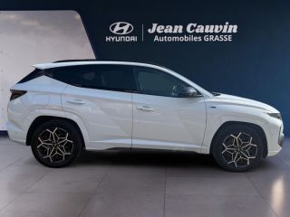 06130 : Hyundai Grasse - Garage Jean Cauvin - HYUNDAI TUCSON N Line Executive - TUCSON IV - Blanc - Boîte automatique - Essence / Courant électrique
