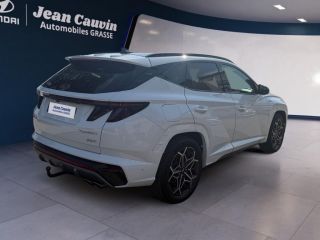 06130 : Hyundai Grasse - Garage Jean Cauvin - HYUNDAI TUCSON N Line Executive - TUCSON IV - Blanc - Boîte automatique - Essence / Courant électrique