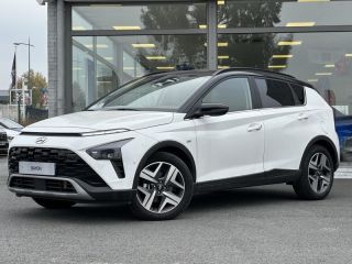 57200 : Hyundai Sarreguemines - Theobald Automobiles - HYUNDAI Bayon - Bayon - Polar White/Toit/rétros Black - Traction - Essence/Micro-Hybride