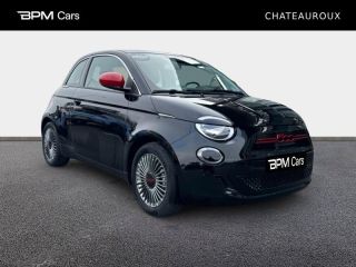 36000 : Hyundai Châteauroux - BPM Cars - FIAT 500 - 500 - Onyx Black pastel - Traction - Electrique