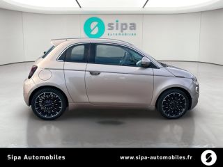 33140 : Hyundai Bordeaux Sud Villenave d'Ornon - Sipa Automobiles - FIAT 500e 3+1 MY22 SERIE 1 STEP 1 La Prima - 500 III ELECTRIQUE - Rose - Automate à fonct. Continu - Courant électrique