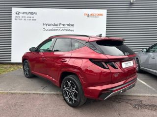 14100 : Hyundai Lisieux - Trajectoire Automobiles - HYUNDAI Tucson - Tucson - Sunset Red Métal - Traction - Hybride : Essence/Electrique
