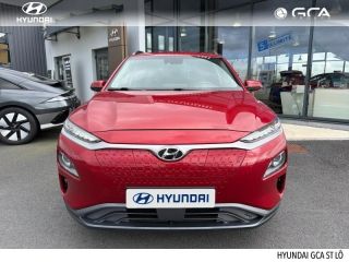 50000 : Hyundai Saint-Lô - GCA - HYUNDAI Kona - Kona - Sunset Red Métal - Traction - Electrique